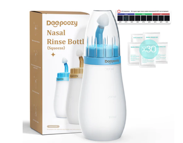 What are the advantages of the DeepCozy Neti Pot Sinus Rinse