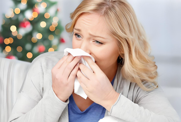 Is it normal for sinus irrigation fluid to flow down the throat