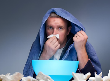 How long should the interval be between nasal irrigations?