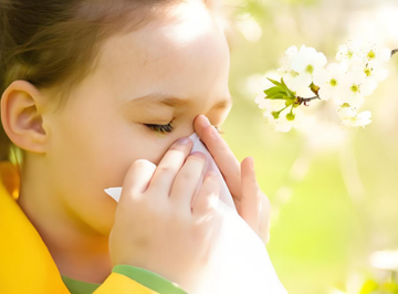 When is the best time to clean a child's nose?