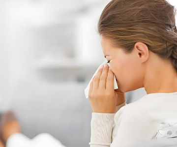 How hot is nasal irrigation solution?