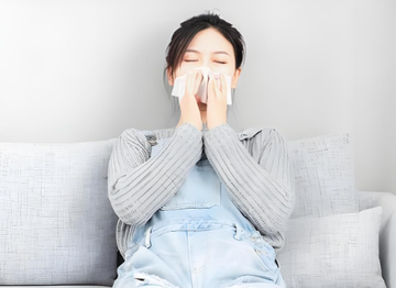 What comes out during nasal irrigation?