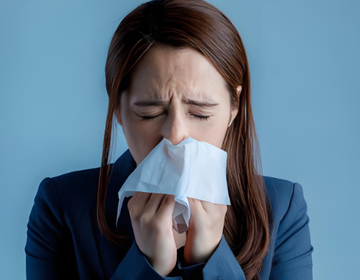 What causes sinusitis to flare up?