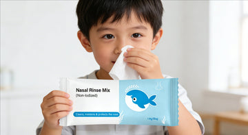 Why is DeepCozy saline solution needed for nasal irrigation?