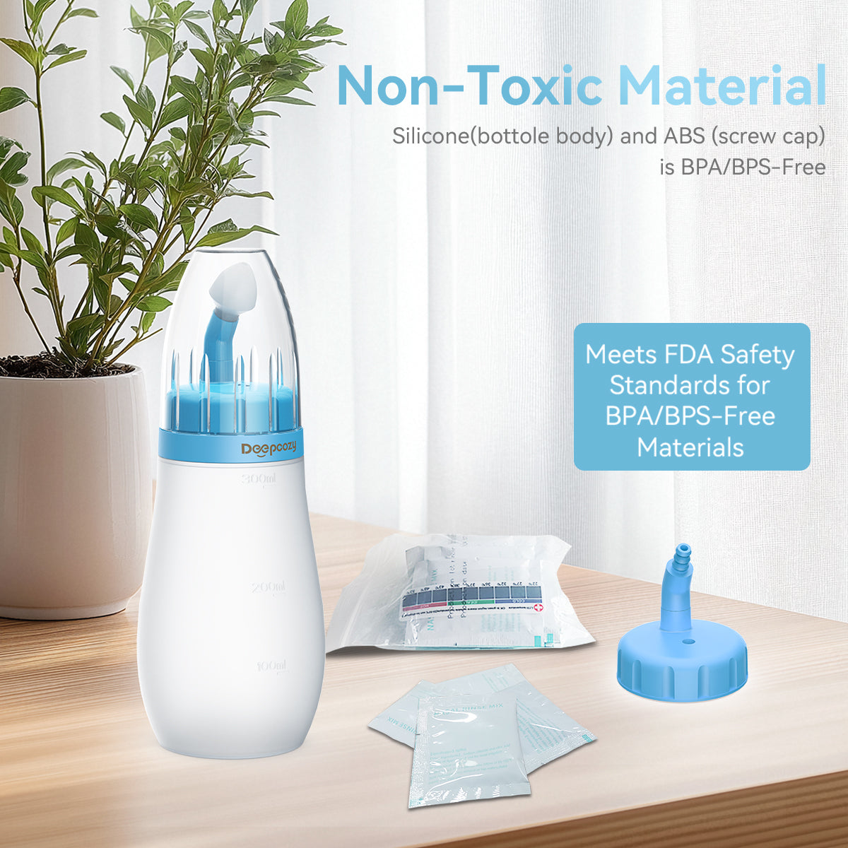 Can the odor from a squeeze bottle be removed