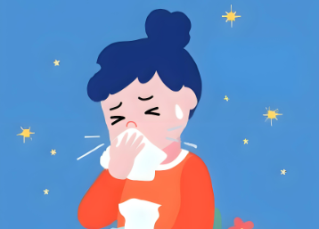 How to differentiate runny nose caused by allergic rhinitis from that caused by a cold