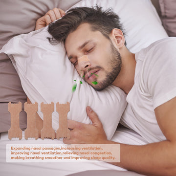 an anti-snoring nasal strips improve sleep?