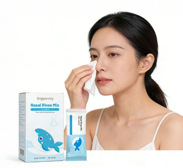 DeepCozy 1.8g saline sachets make nasal cleaning easier.