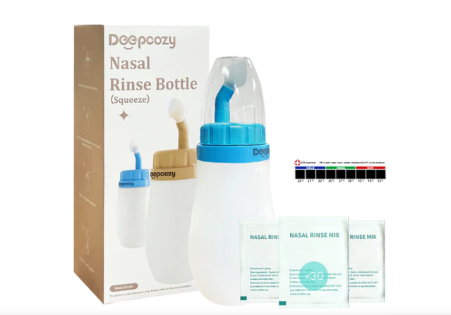 Which is better: a nasal rinse with saline or a rhinitis gel