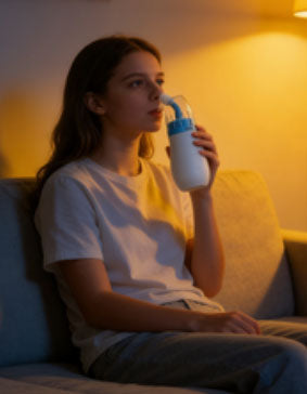 Is the DeepCozy nasal rinse pot suitable for use during seasonal transitions?