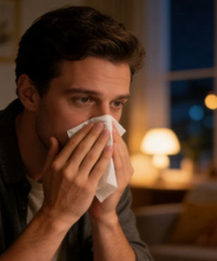 Are there any side effects to DeepCozy saline nasal packs?