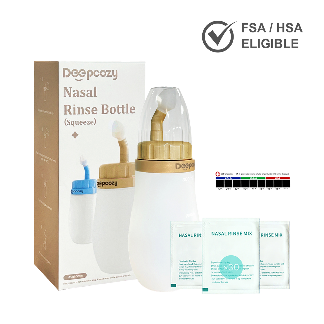How to properly rinse your nasal cavity using a nasal rinse bottle